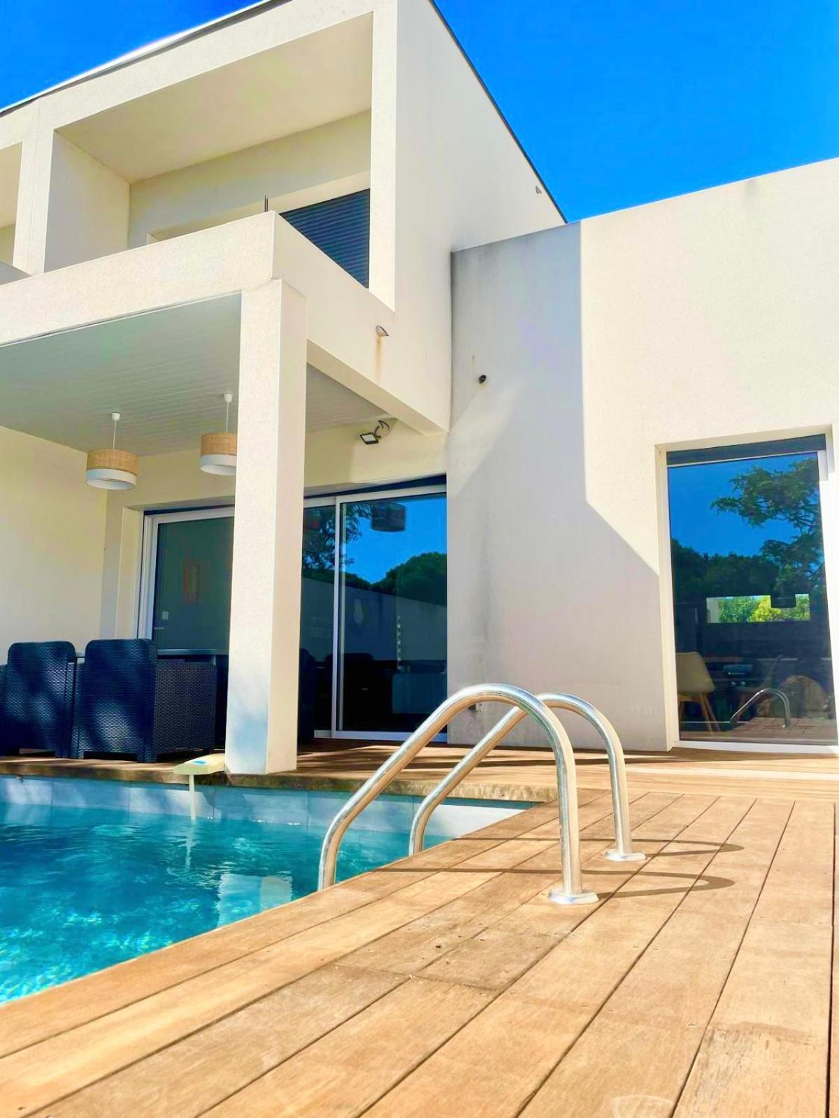 Villa Design Cap Dagde Piscine Et Plage Le Grau-dʼAgde المظهر الخارجي الصورة