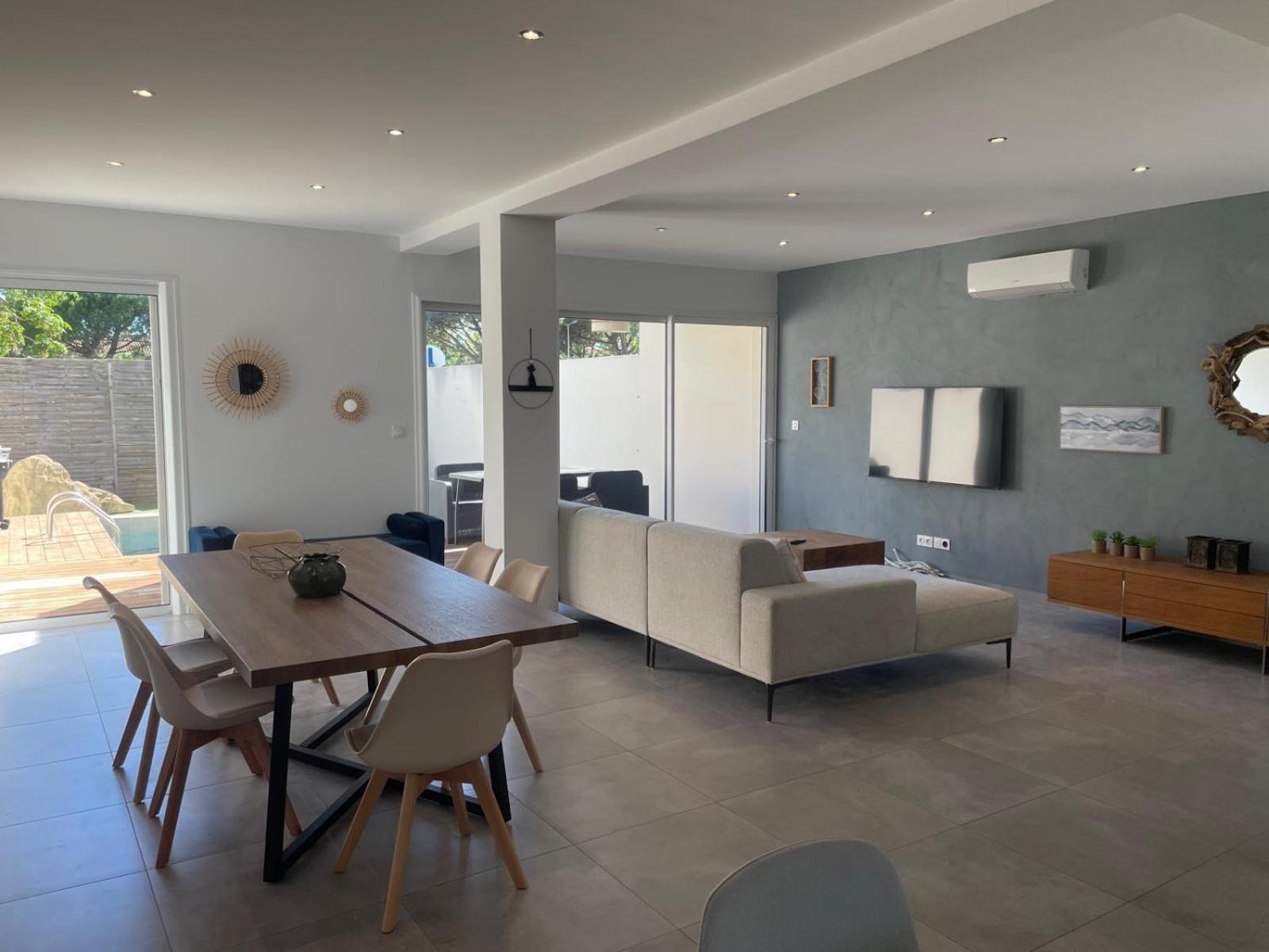 Villa Design Cap Dagde Piscine Et Plage Le Grau-dʼAgde المظهر الخارجي الصورة