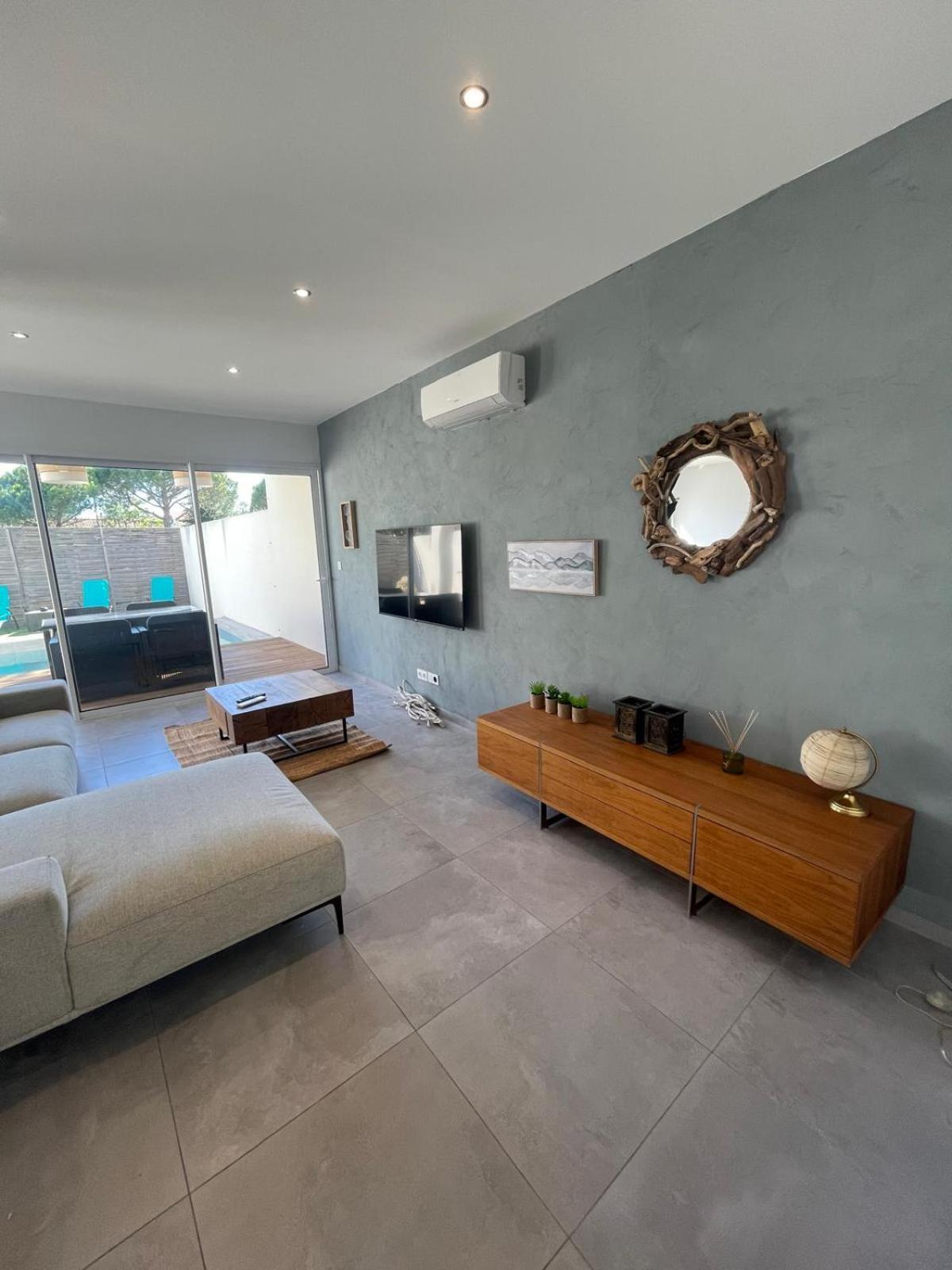 Villa Design Cap Dagde Piscine Et Plage Le Grau-dʼAgde المظهر الخارجي الصورة