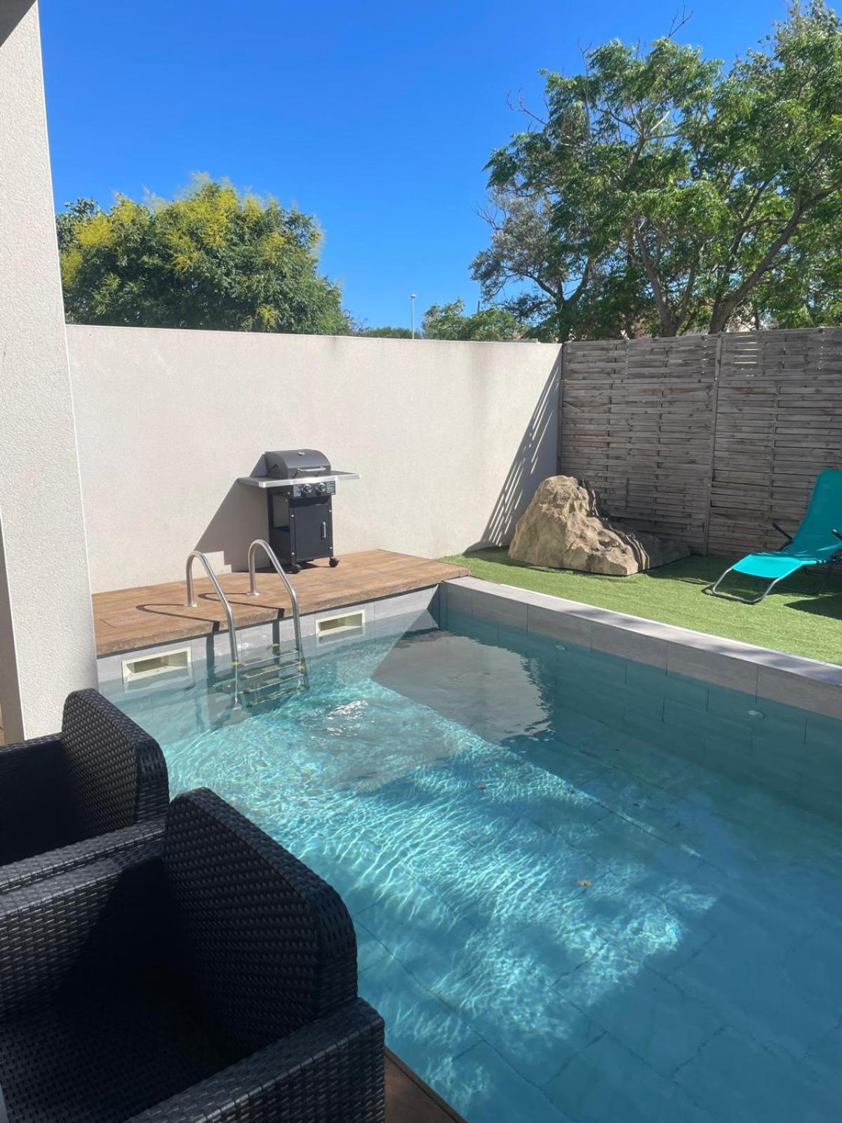 Villa Design Cap Dagde Piscine Et Plage Le Grau-dʼAgde المظهر الخارجي الصورة