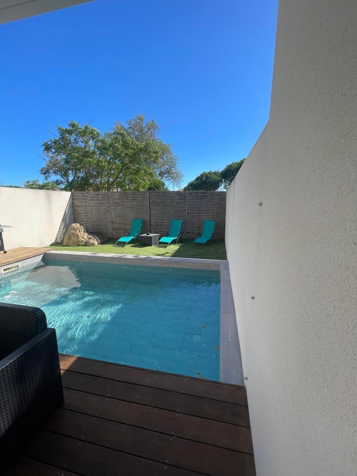 Villa Design Cap Dagde Piscine Et Plage Le Grau-dʼAgde المظهر الخارجي الصورة