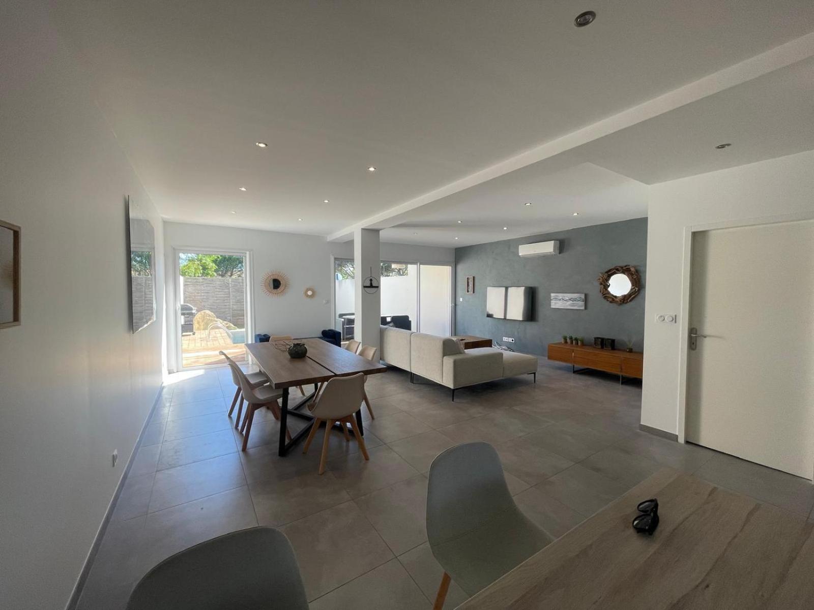 Villa Design Cap Dagde Piscine Et Plage Le Grau-dʼAgde المظهر الخارجي الصورة