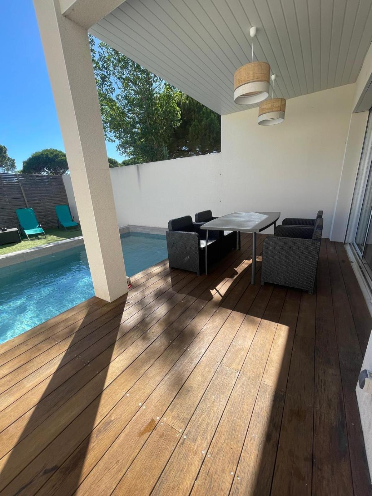 Villa Design Cap Dagde Piscine Et Plage Le Grau-dʼAgde المظهر الخارجي الصورة