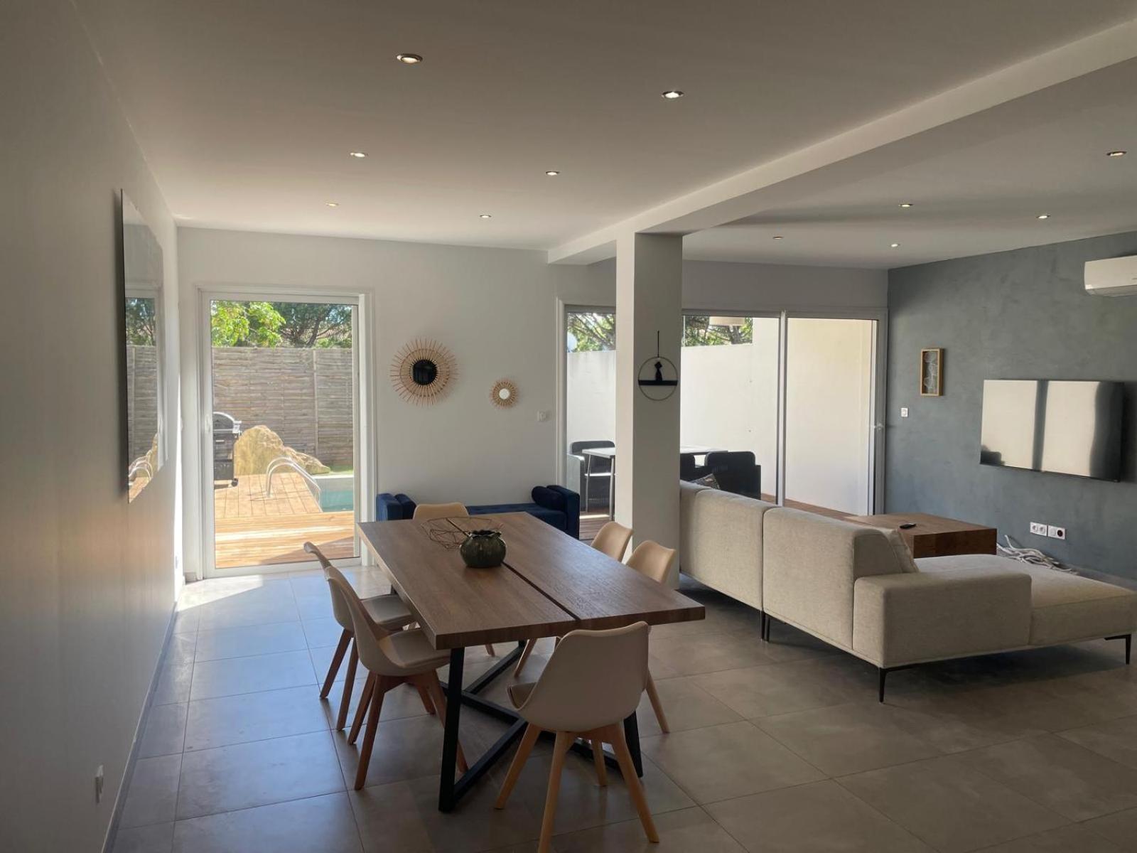 Villa Design Cap Dagde Piscine Et Plage Le Grau-dʼAgde المظهر الخارجي الصورة